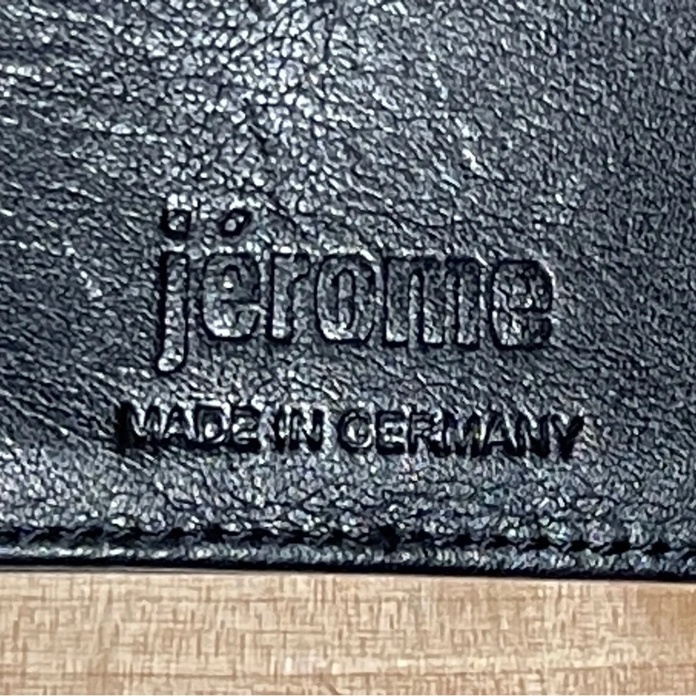 Jérome Studio Black Leather Card Holder